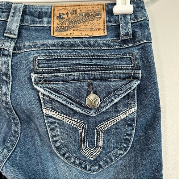Vigoss Studio | The New York Dark Wash Low Rise Skinny Jean | Size 3/4 - Picture 10 of 14